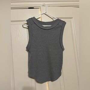 We The Free Charcoal Gray Muscle Tank XL